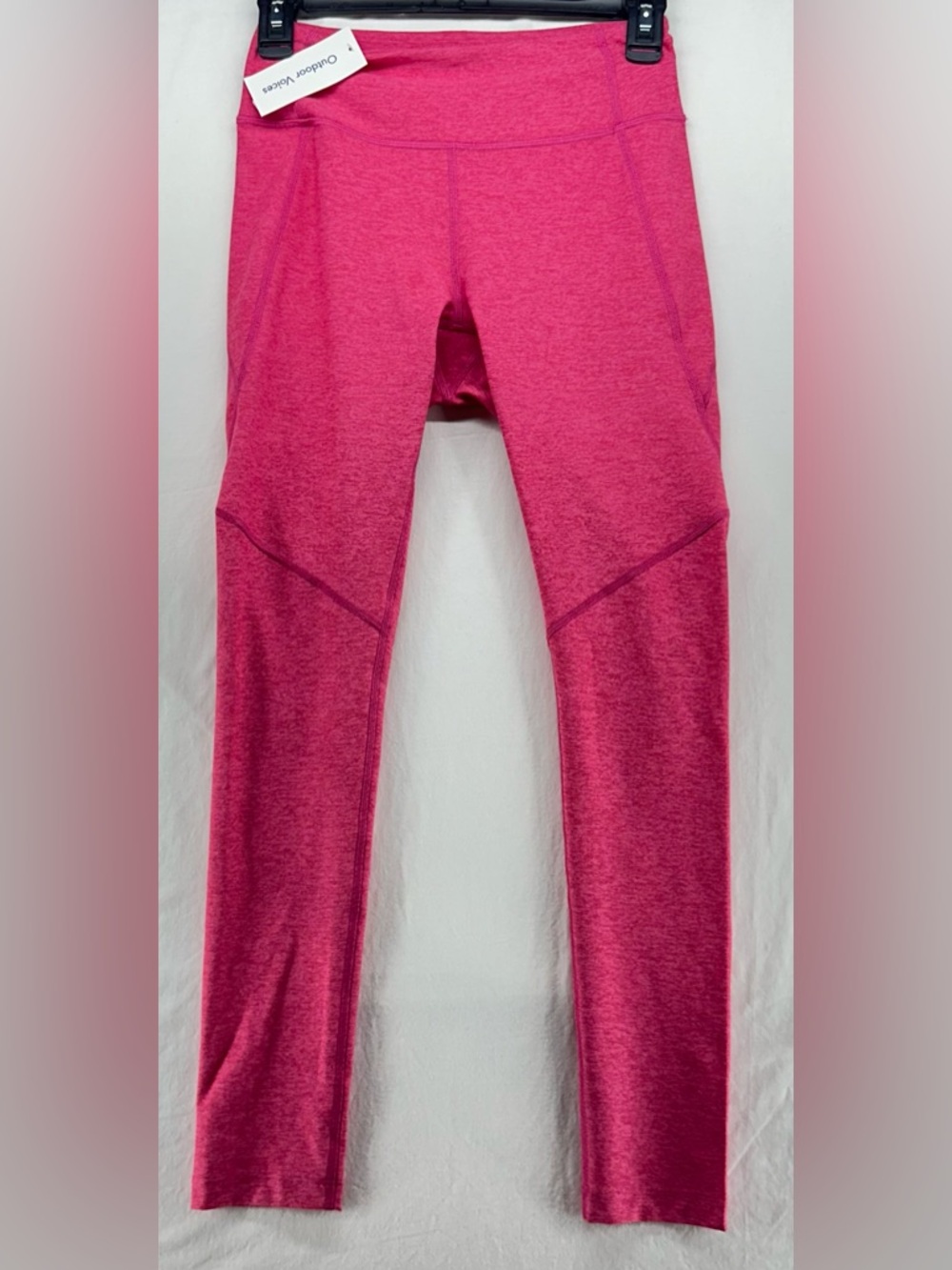 OUTDOOR‎ VOICES Womens Leggings Pink 7/8 Running Yoga Hiking Active Athleisure S